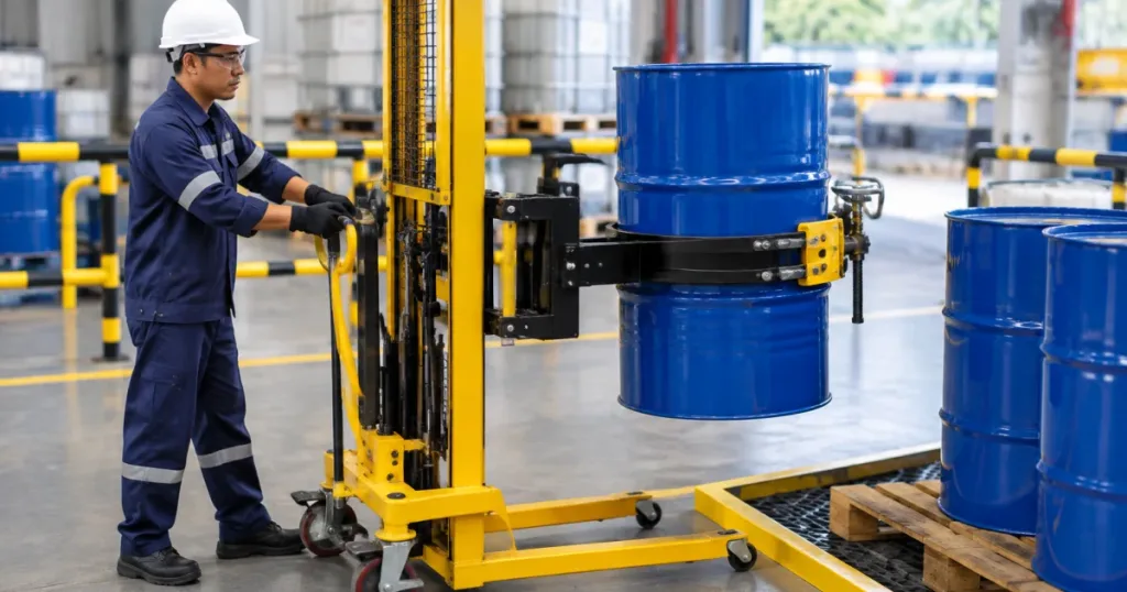 Warehouse Handling Trends in Malaysia (2026): Drum Lifters, Ergonomic Trolleys, and Safer Chemical Logistics