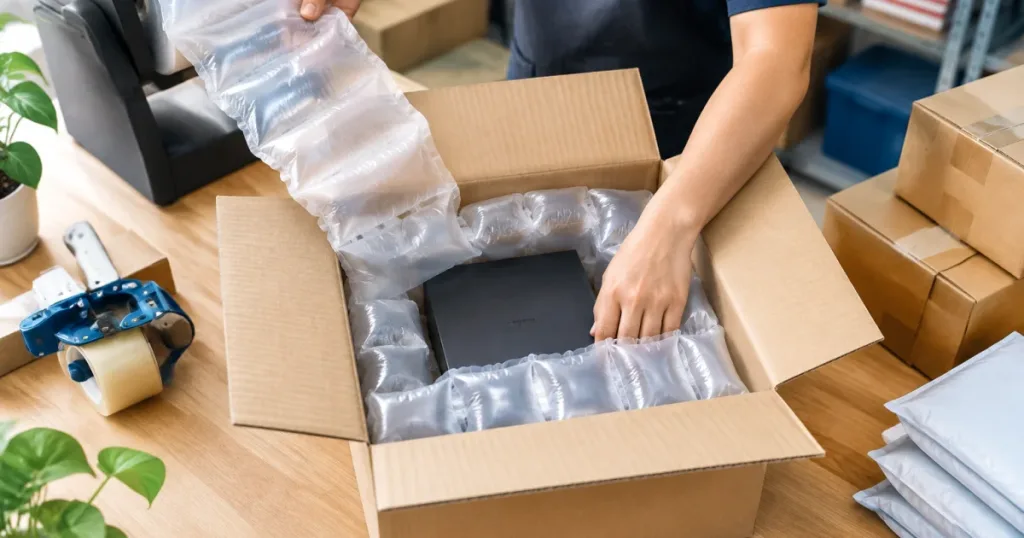 Sealed Air Cushioning Void Fill: How to Choose Film Type, Machine Setup, and Packing Methods