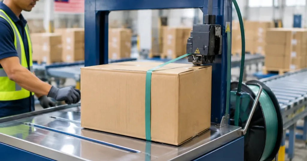 How to Choose the Right Strapping Machine in Malaysia: PP vs PET, Semi-Auto vs Auto, and Throughput